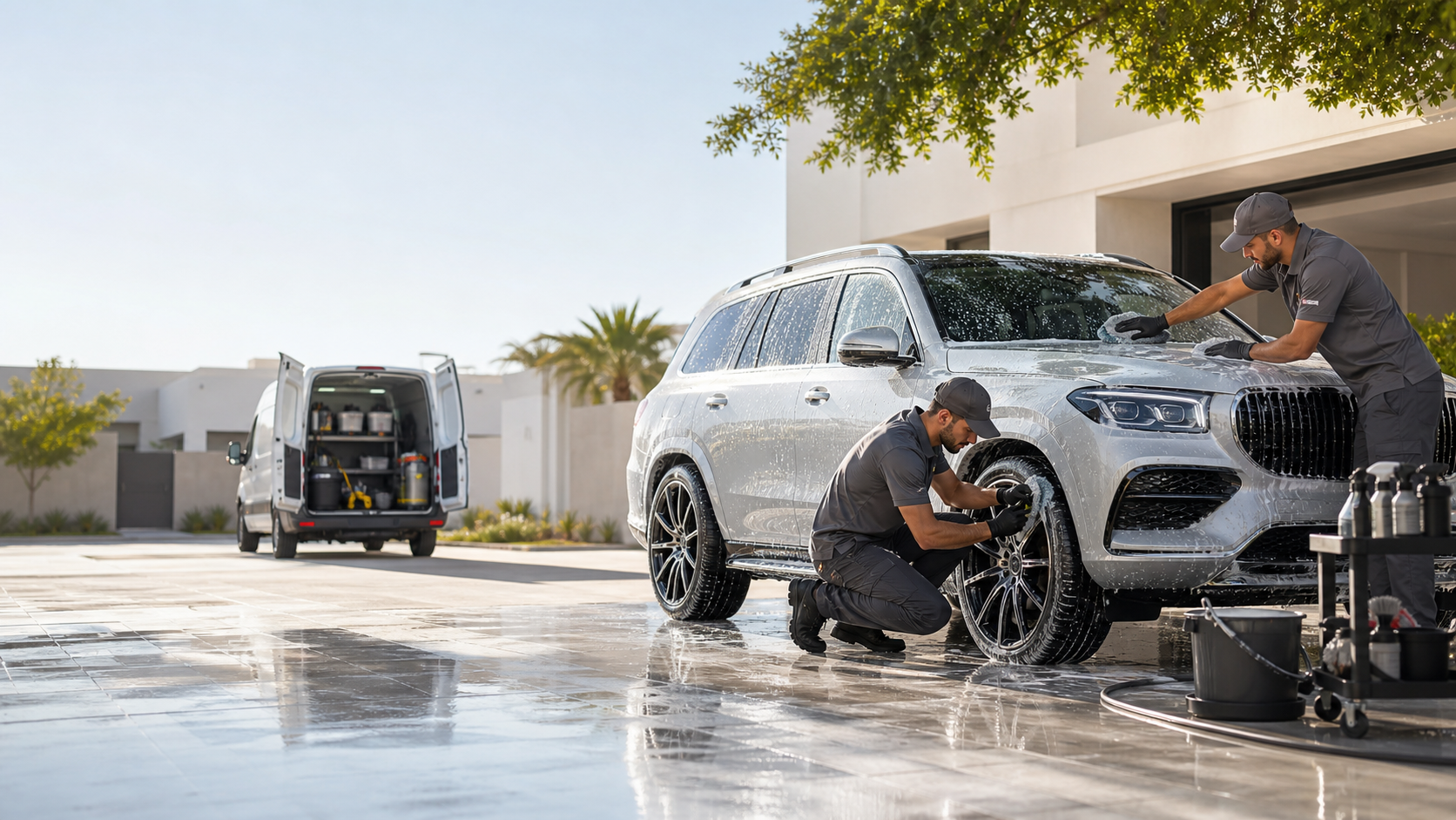 Car wash services on Hirfa